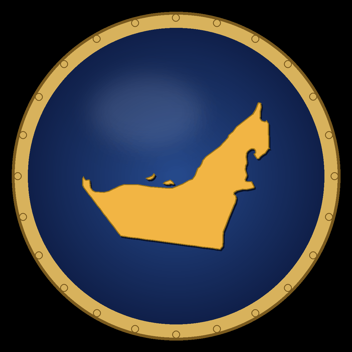 United Arab Emirates place badge