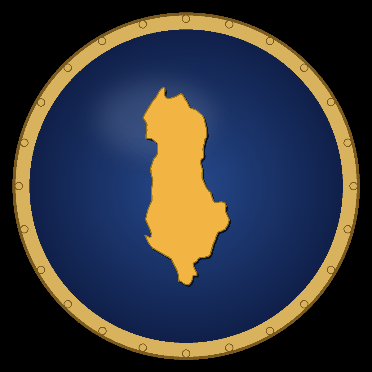 Albania place badge