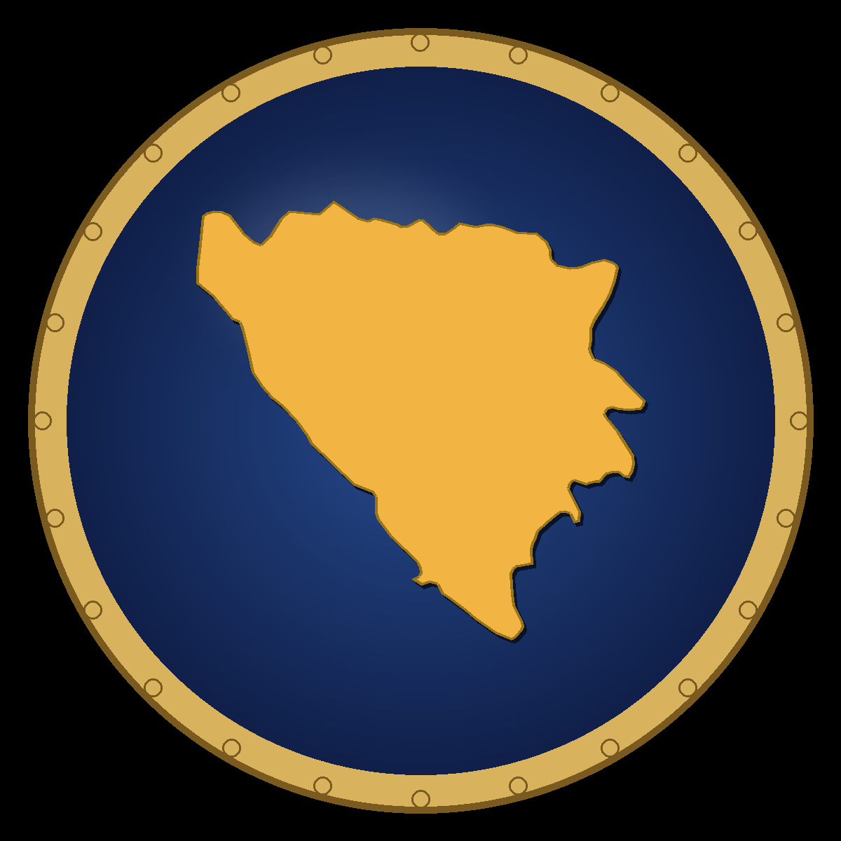 Bosnia and Herzegovina place badge