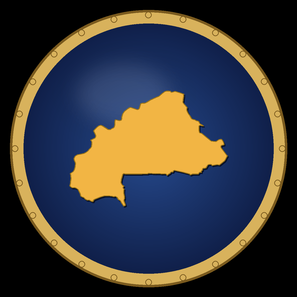 Burkina Faso place badge