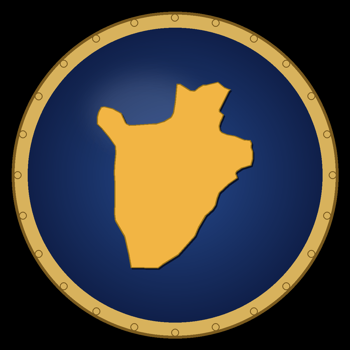 Burundi place badge