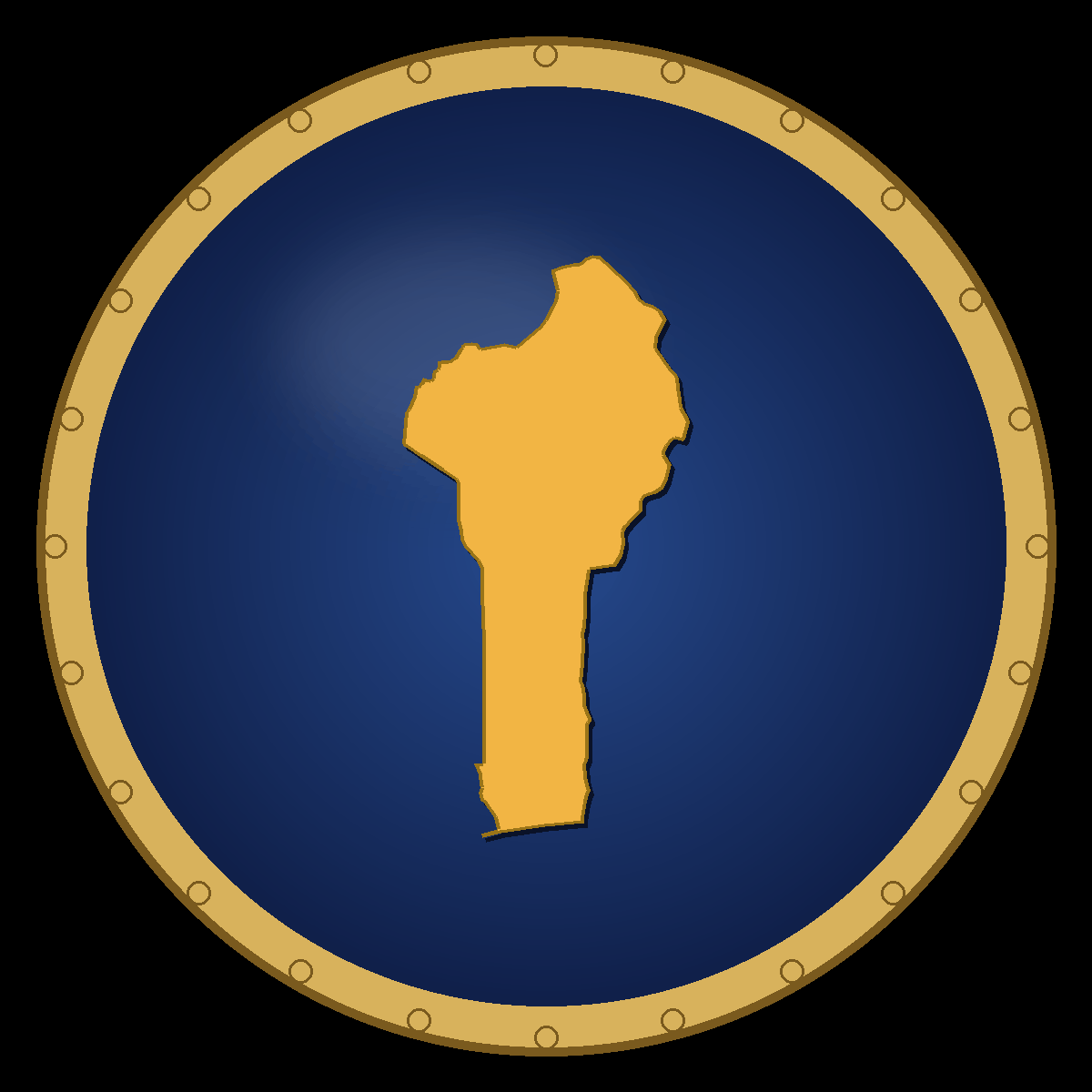 Benin place badge
