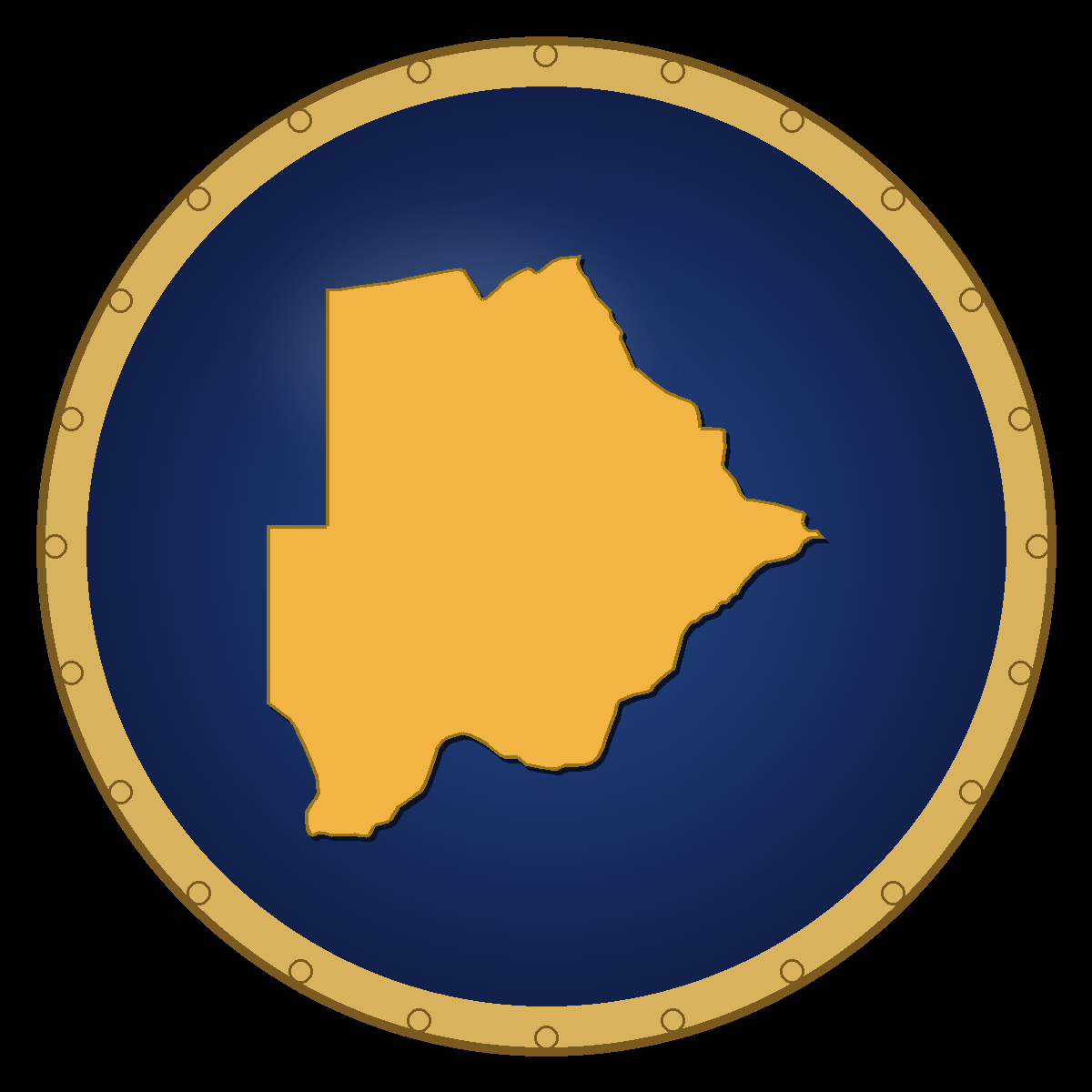 Botswana place badge