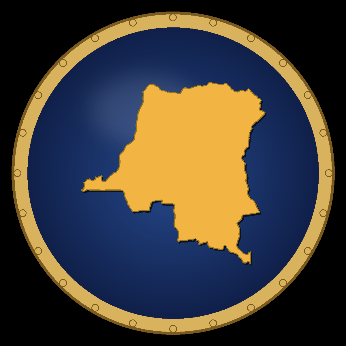 DR Congo place badge