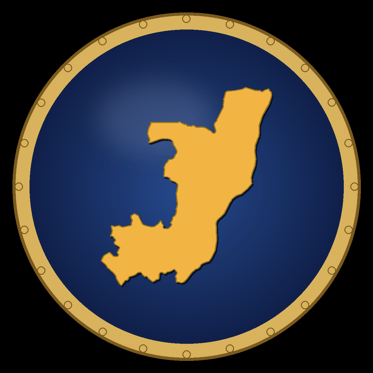 Congo place badge