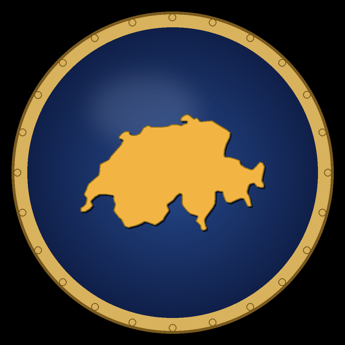 Switzerland place badge