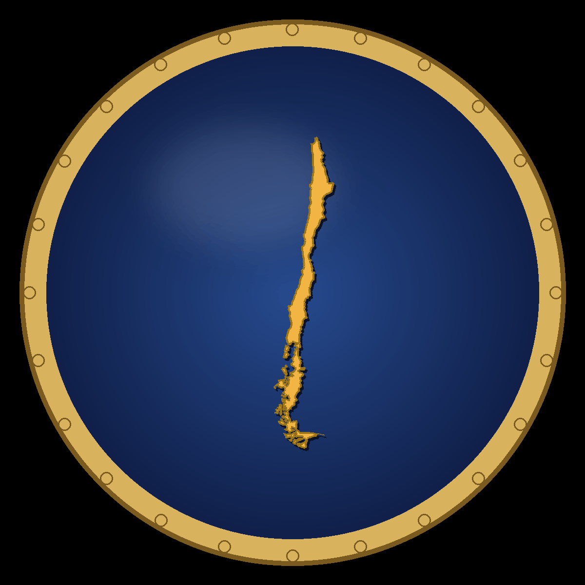 Chile place badge