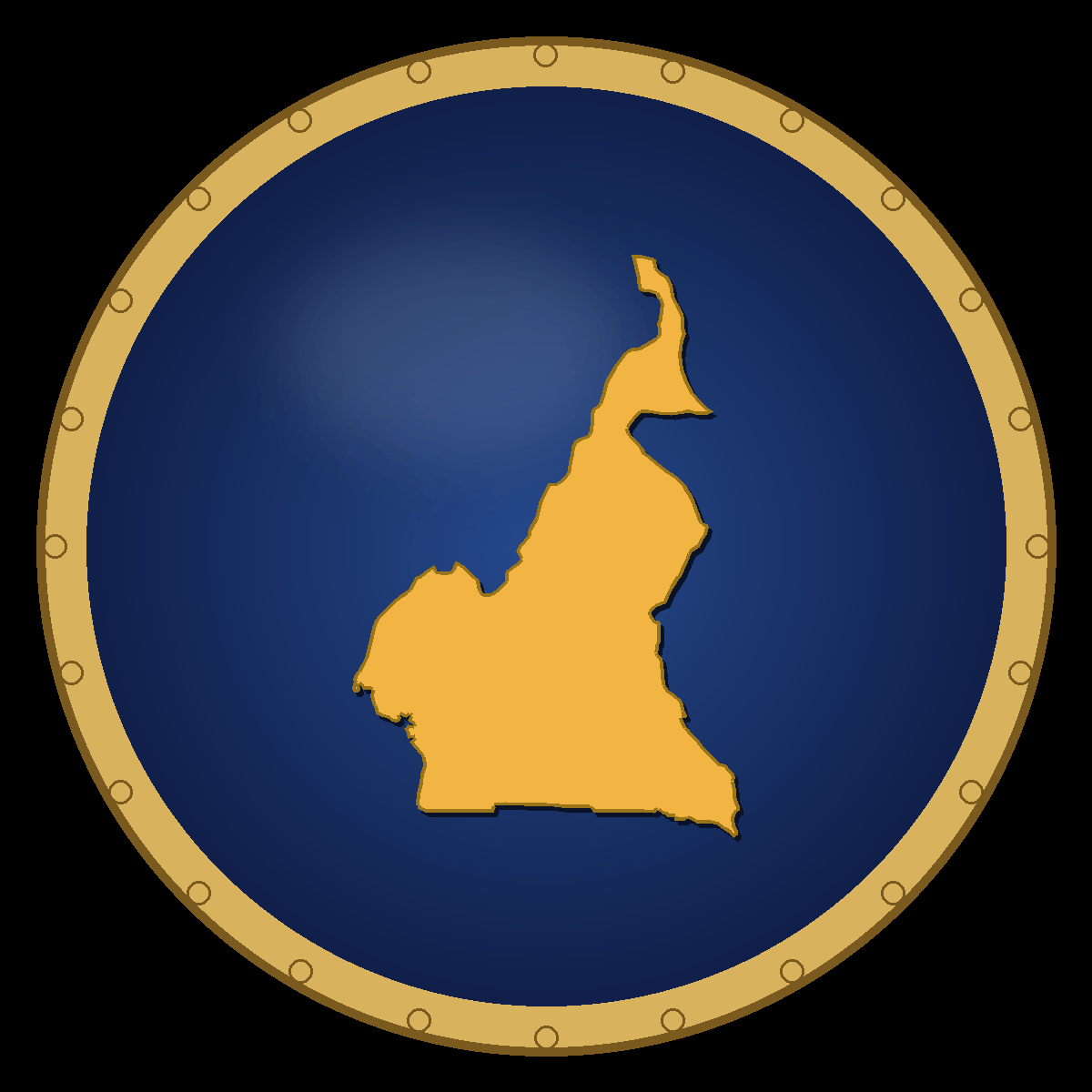 Cameroon place badge
