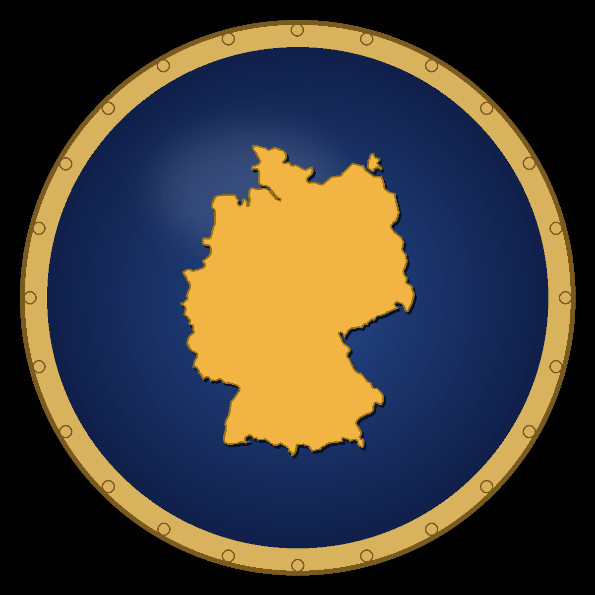 Germany place badge