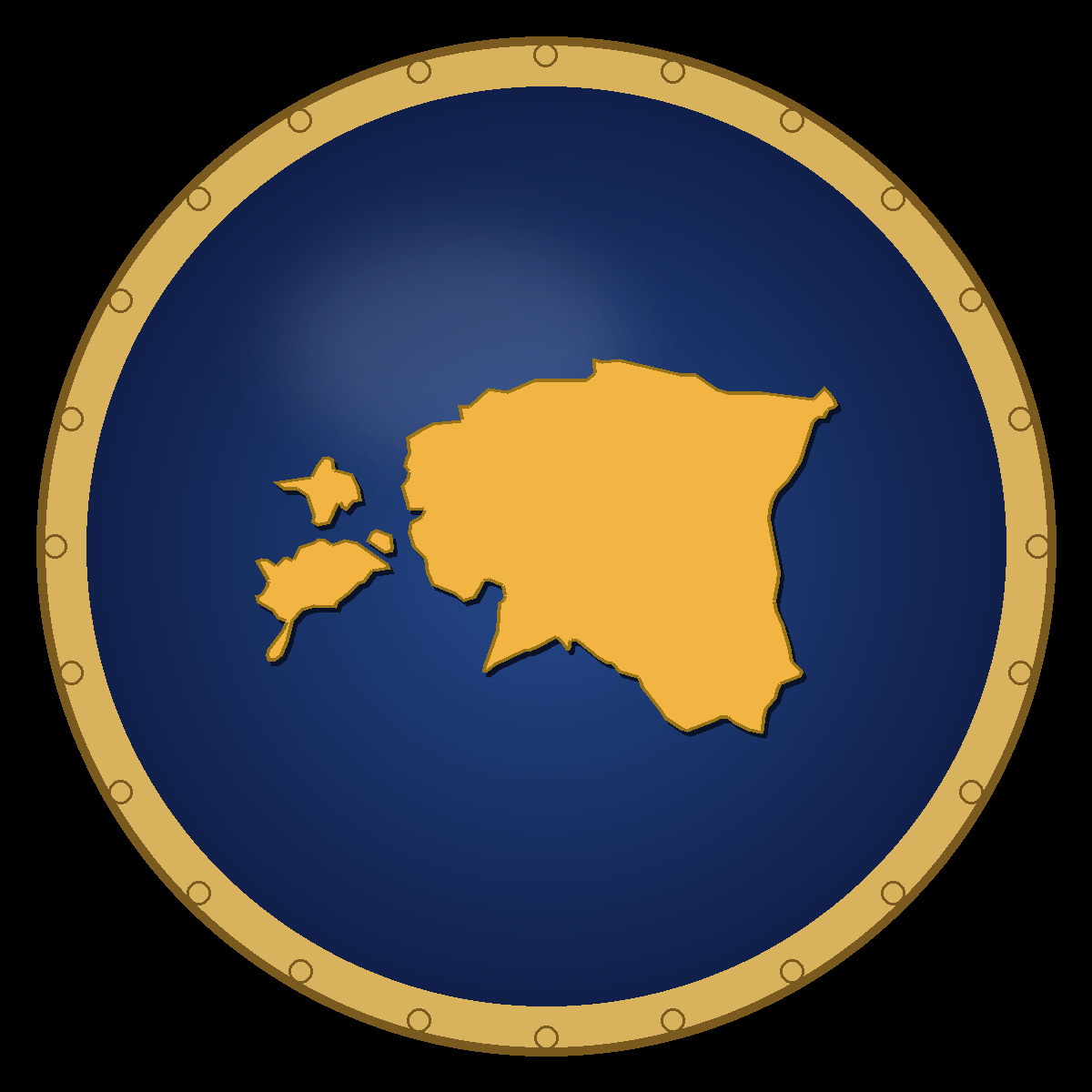 Estonia place badge