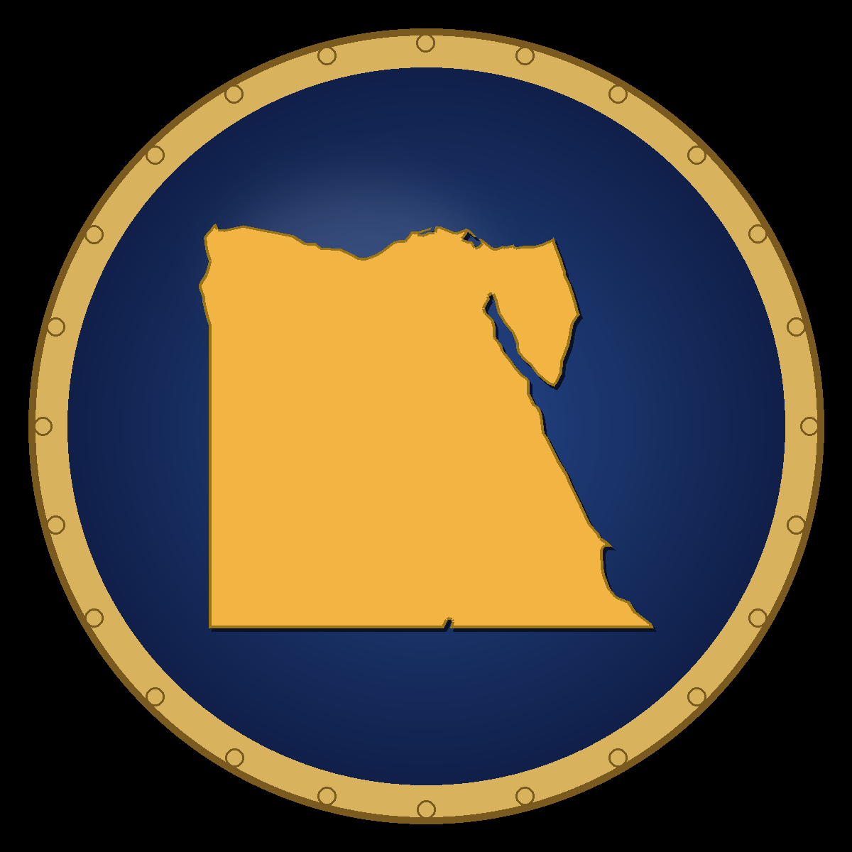 Egypt place badge