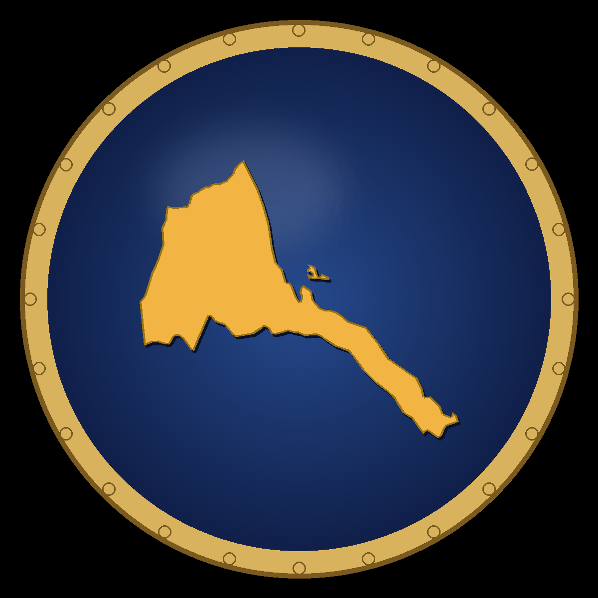 Eritrea place badge