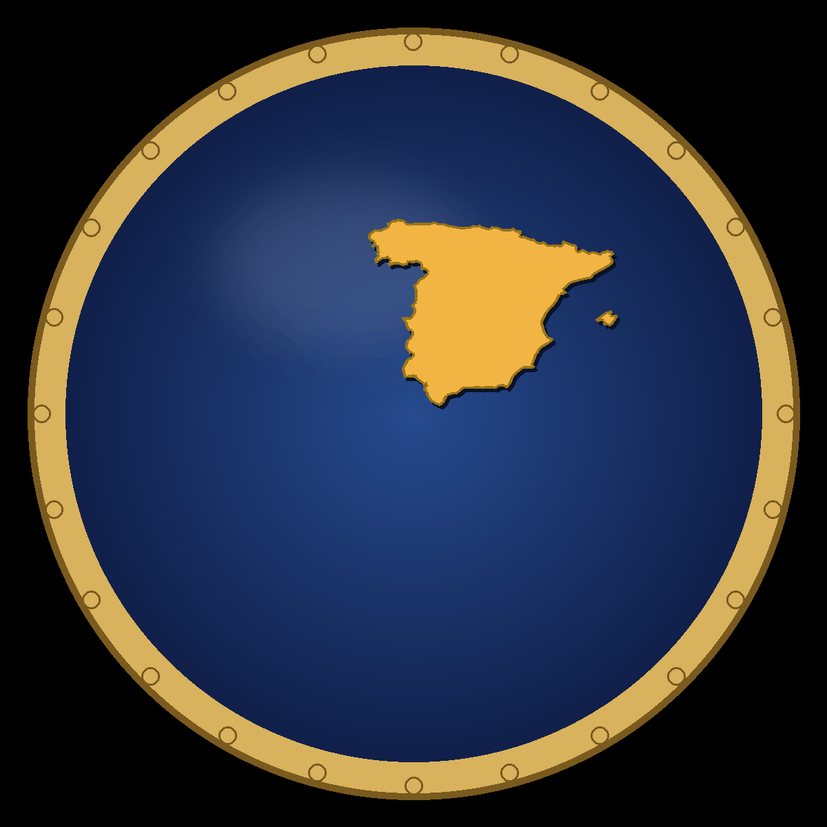 Spain place badge