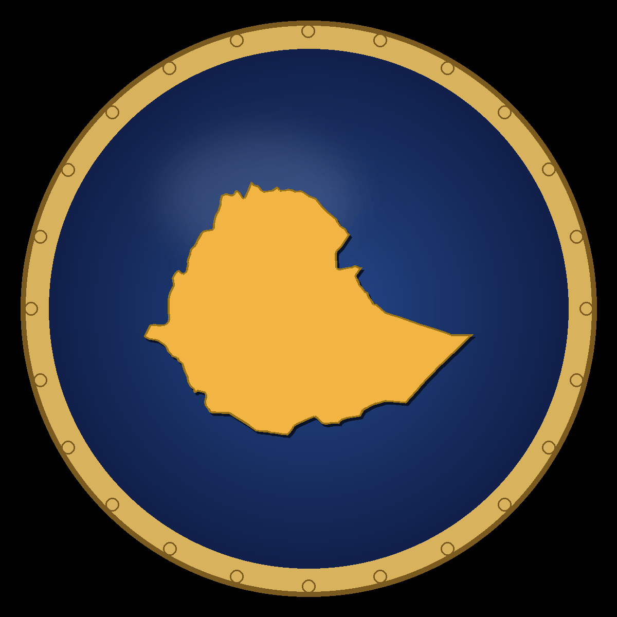 Ethiopia place badge