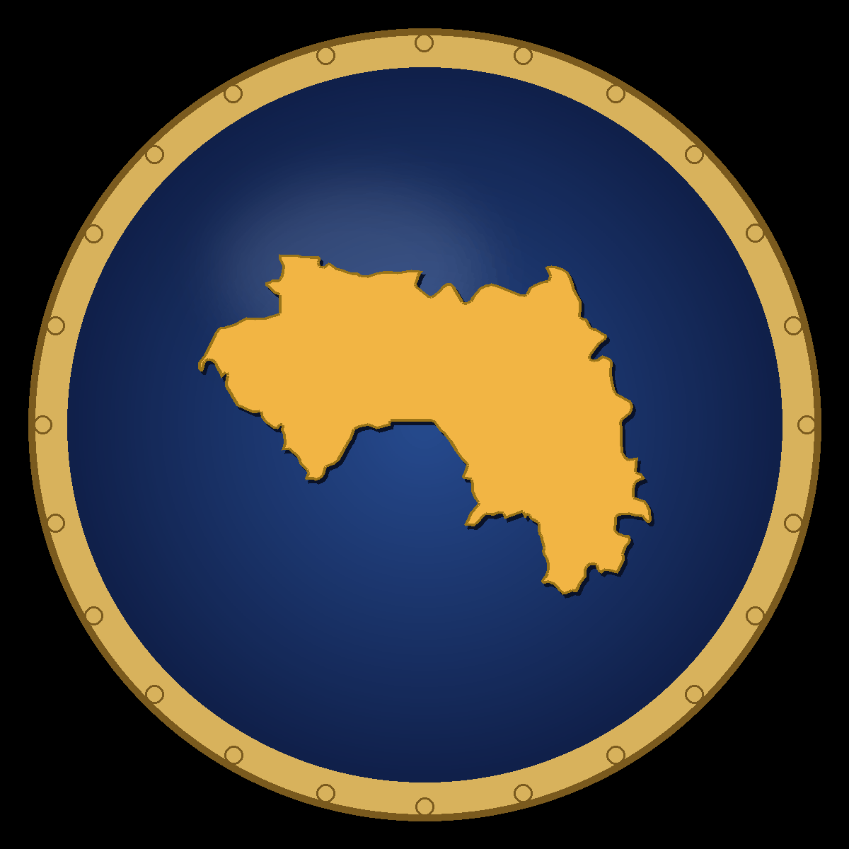 Guinea place badge