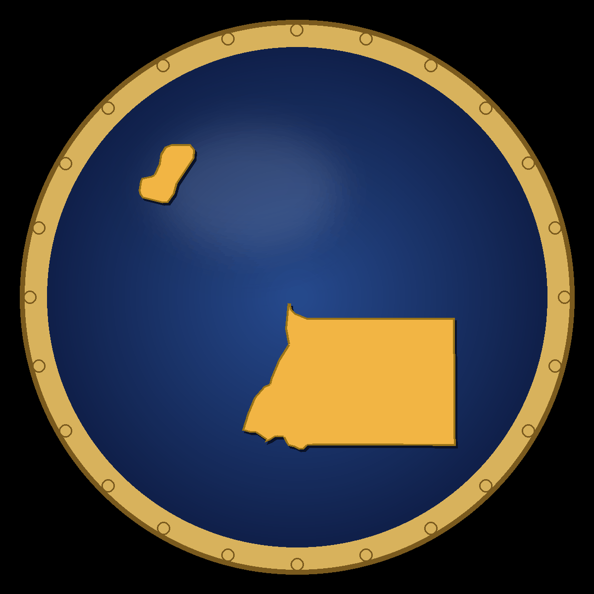Equatorial Guinea place badge