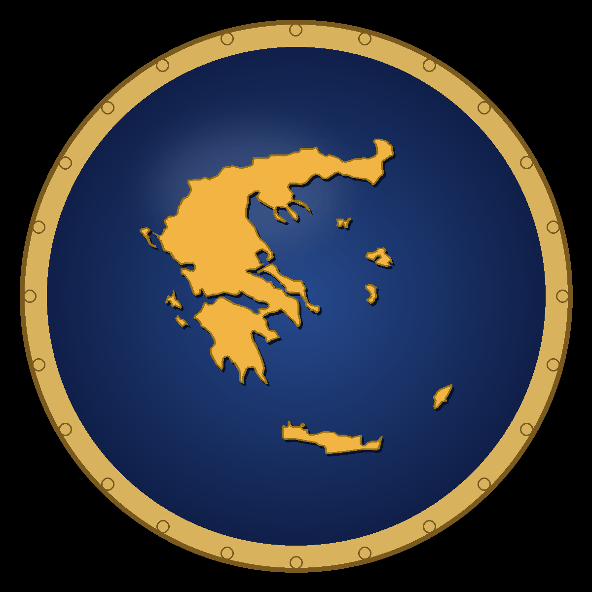 Greece place badge