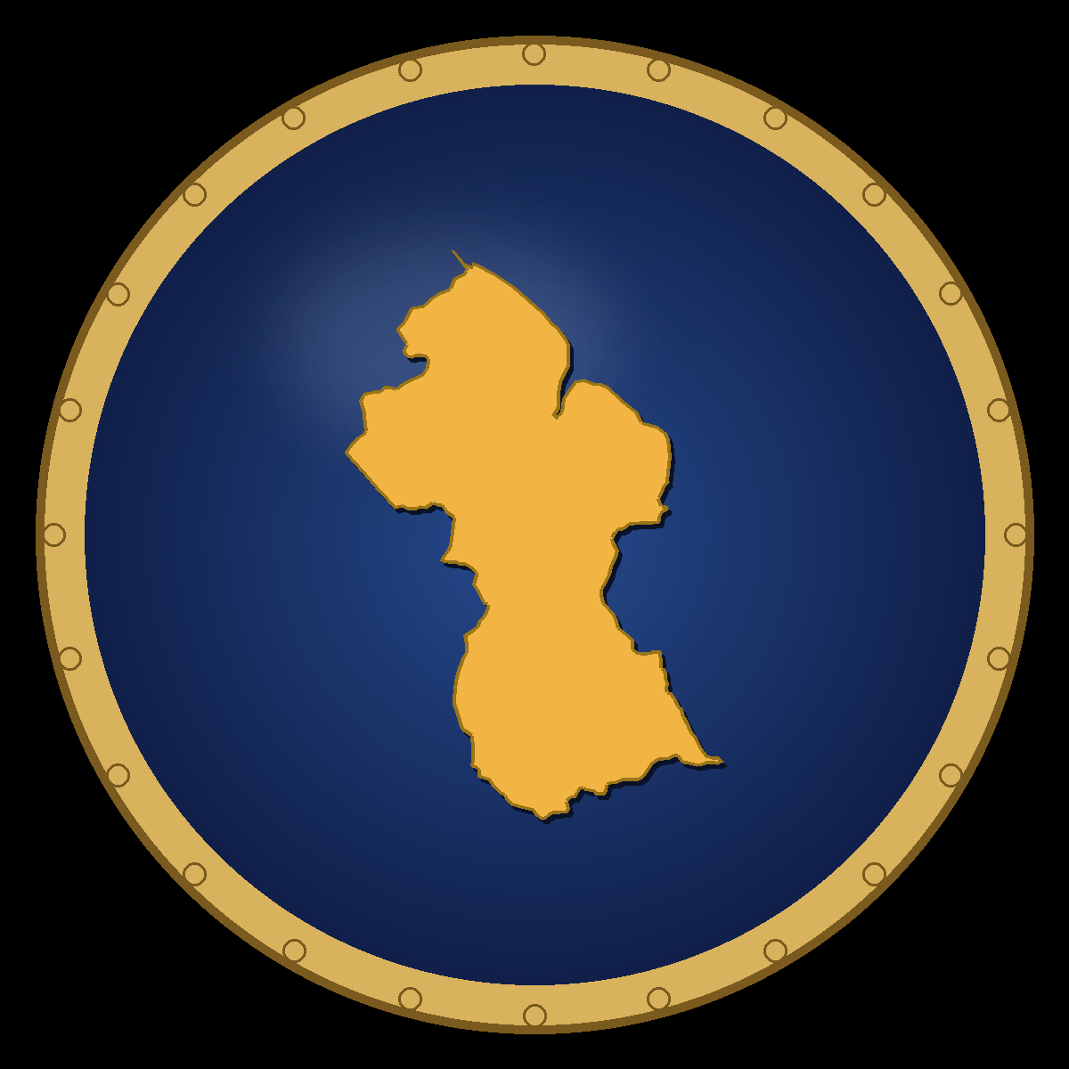 Guyana place badge