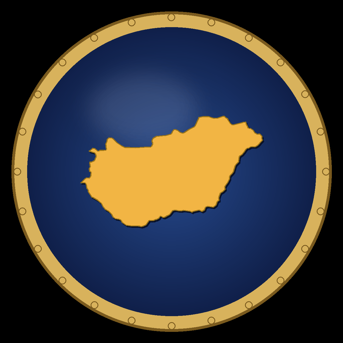 Hungary place badge
