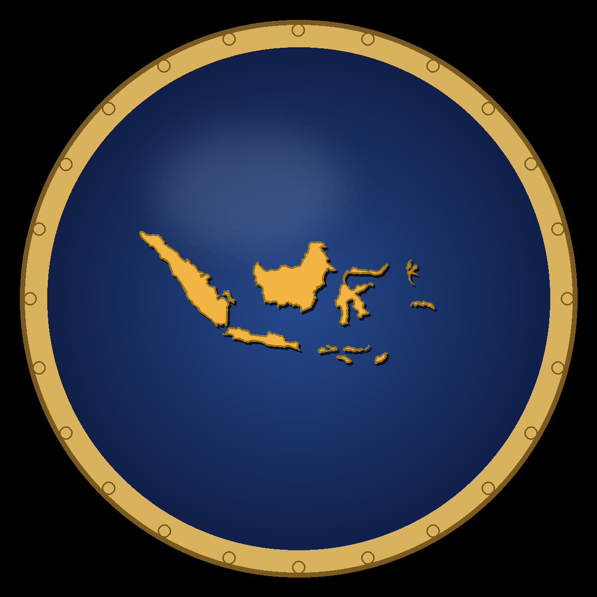 Indonesia place badge