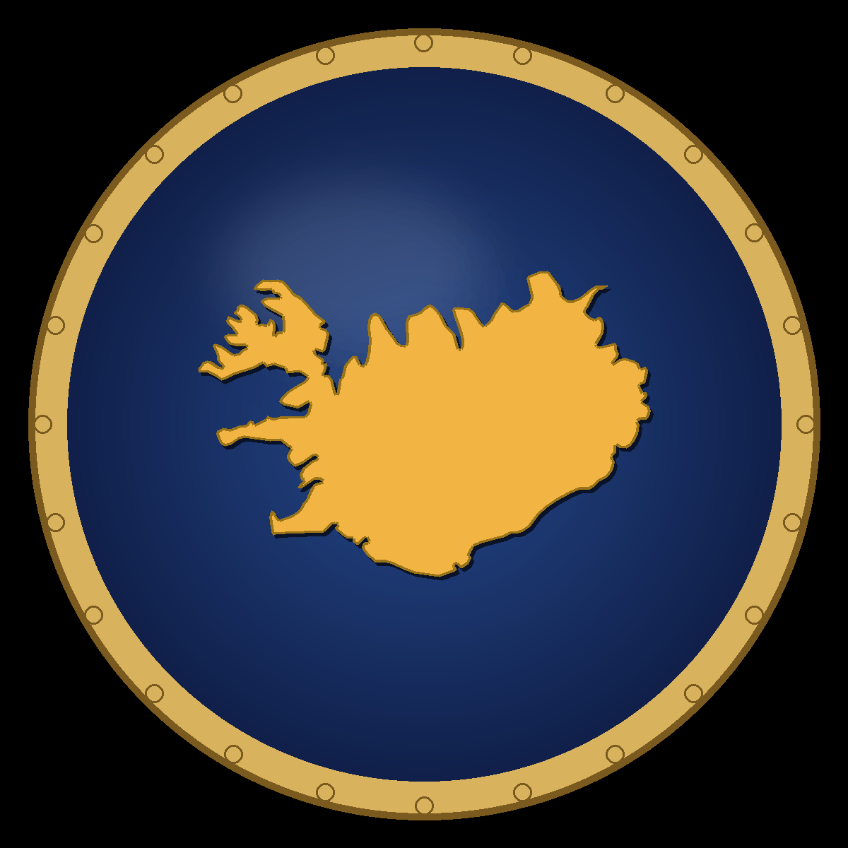 Iceland place badge