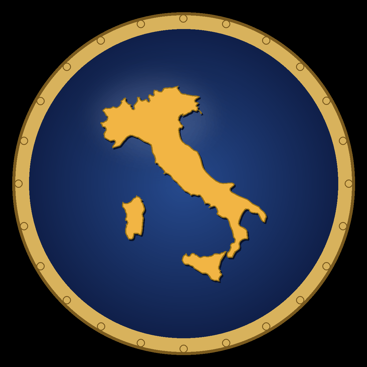 Italy place badge