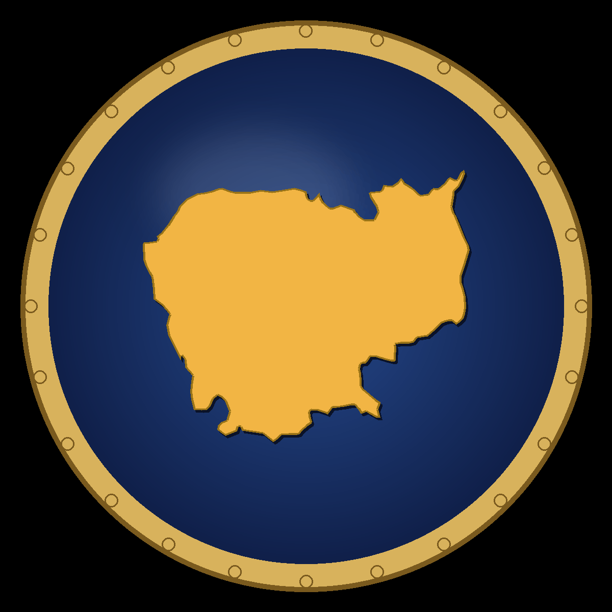 Cambodia place badge