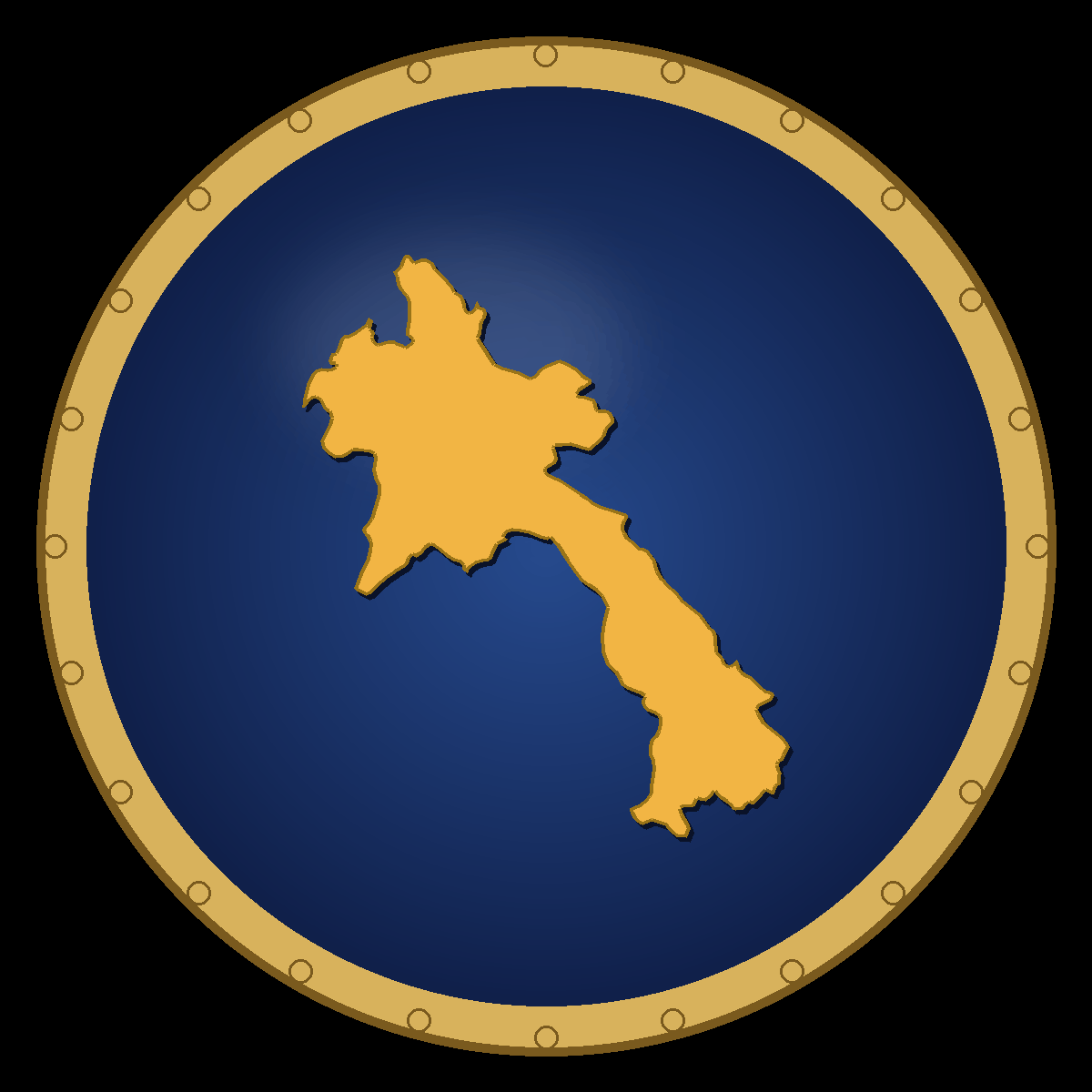 Laos place badge