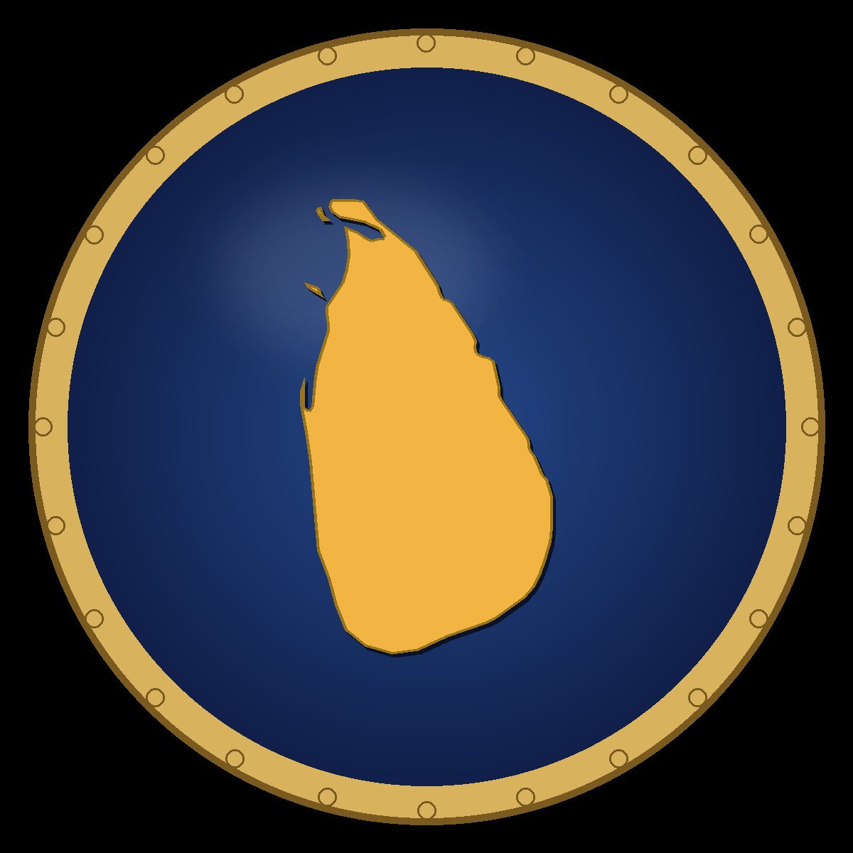 Sri Lanka place badge
