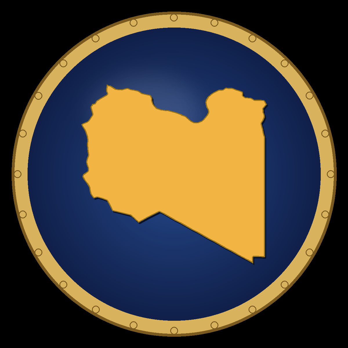 Libya place badge