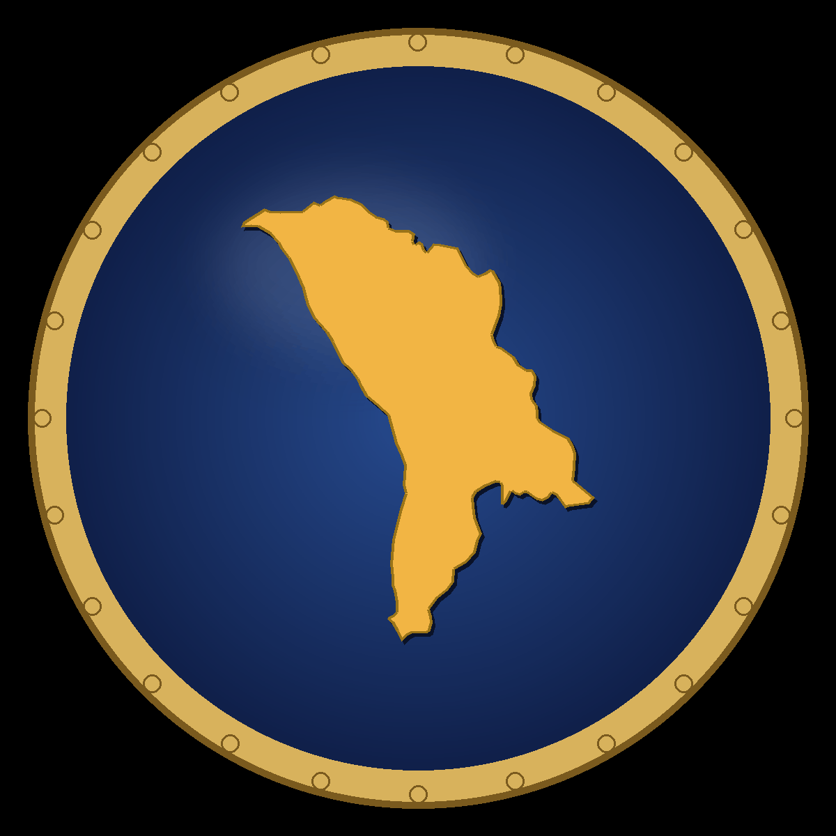 Moldova place badge