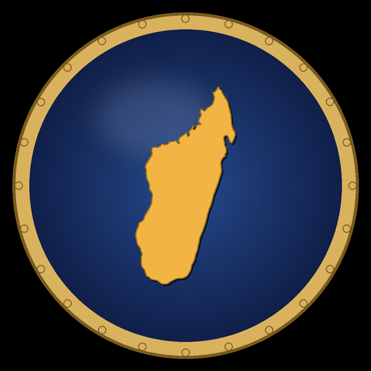 Madagascar place badge
