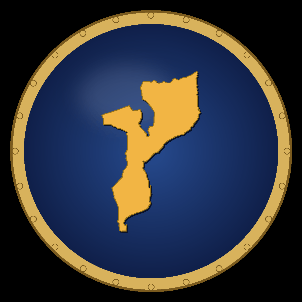 Mozambique place badge