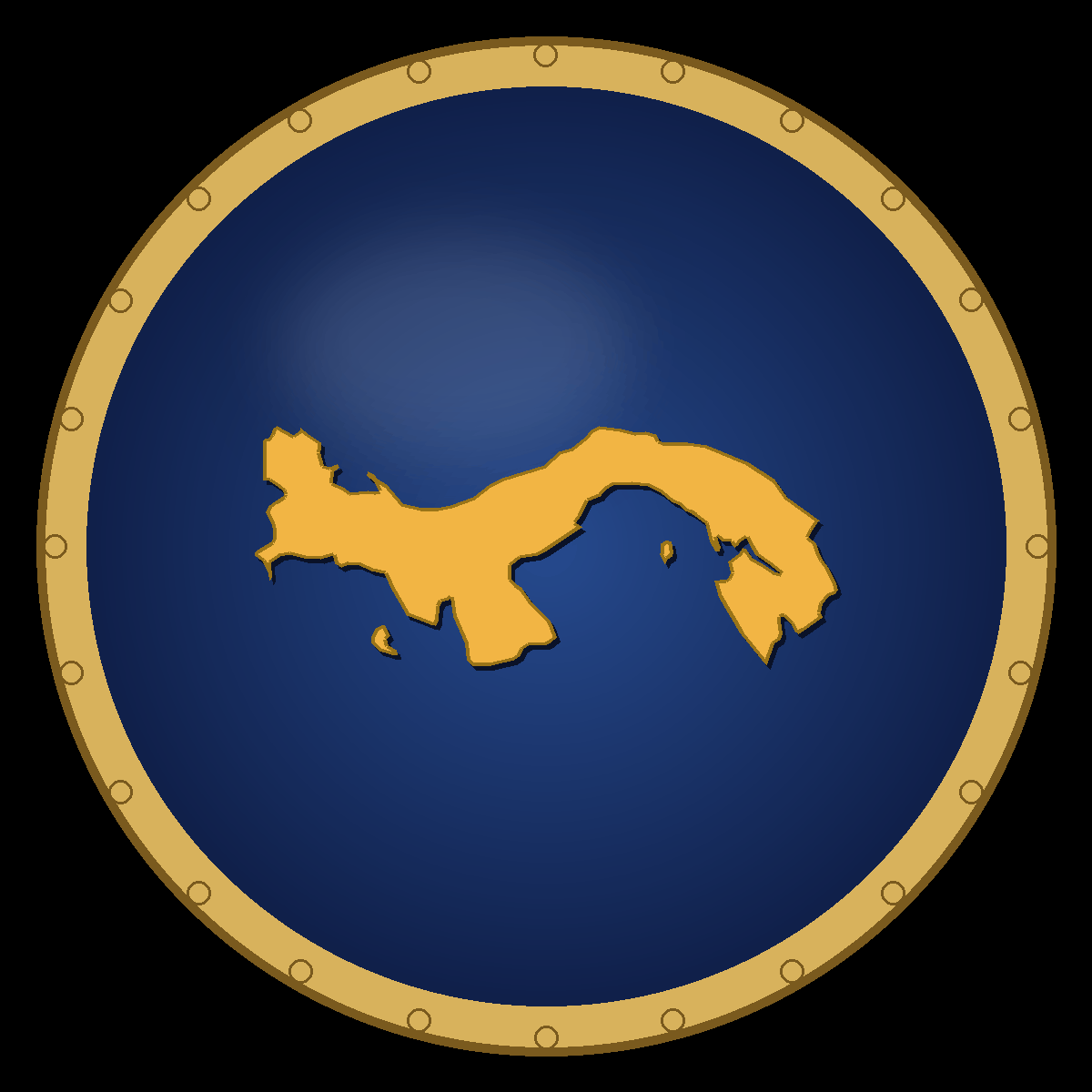 Panama place badge