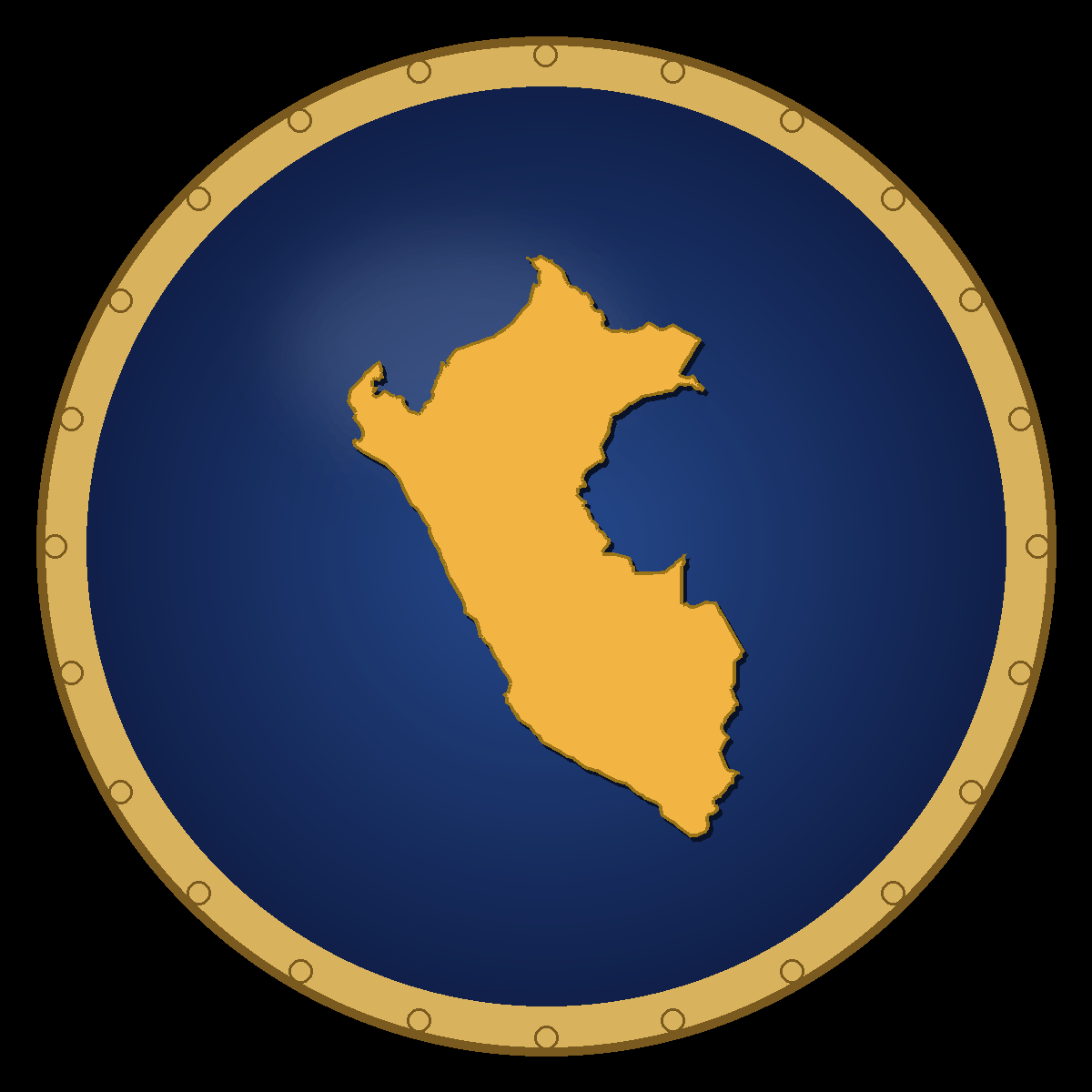 Peru place badge