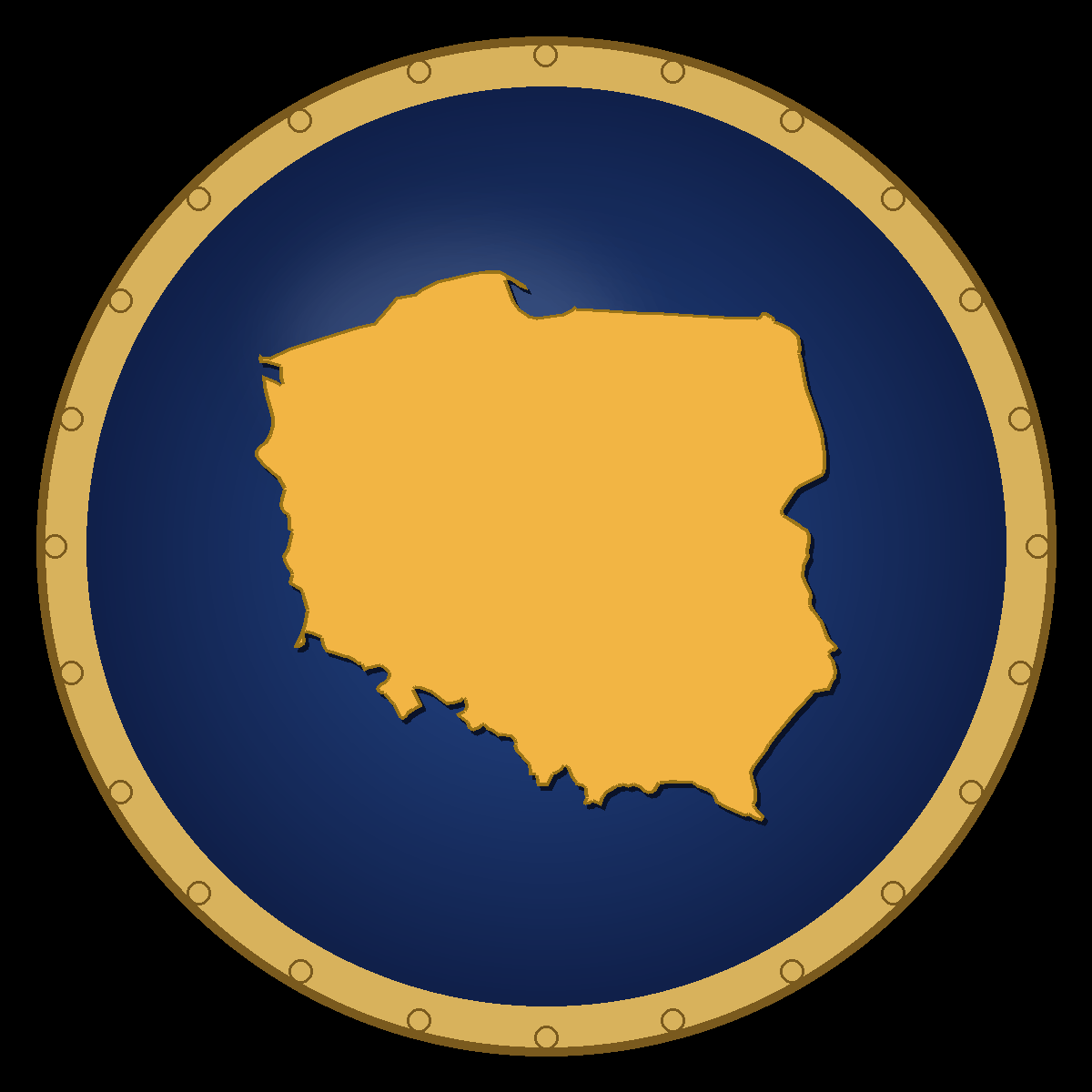Poland place badge
