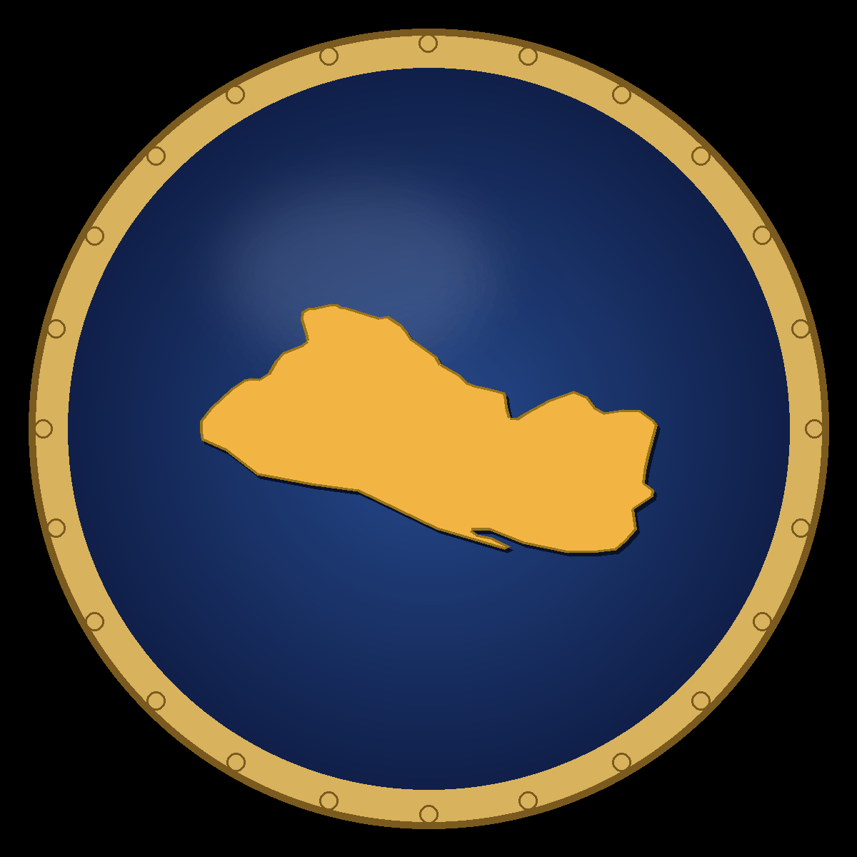 El Salvador place badge