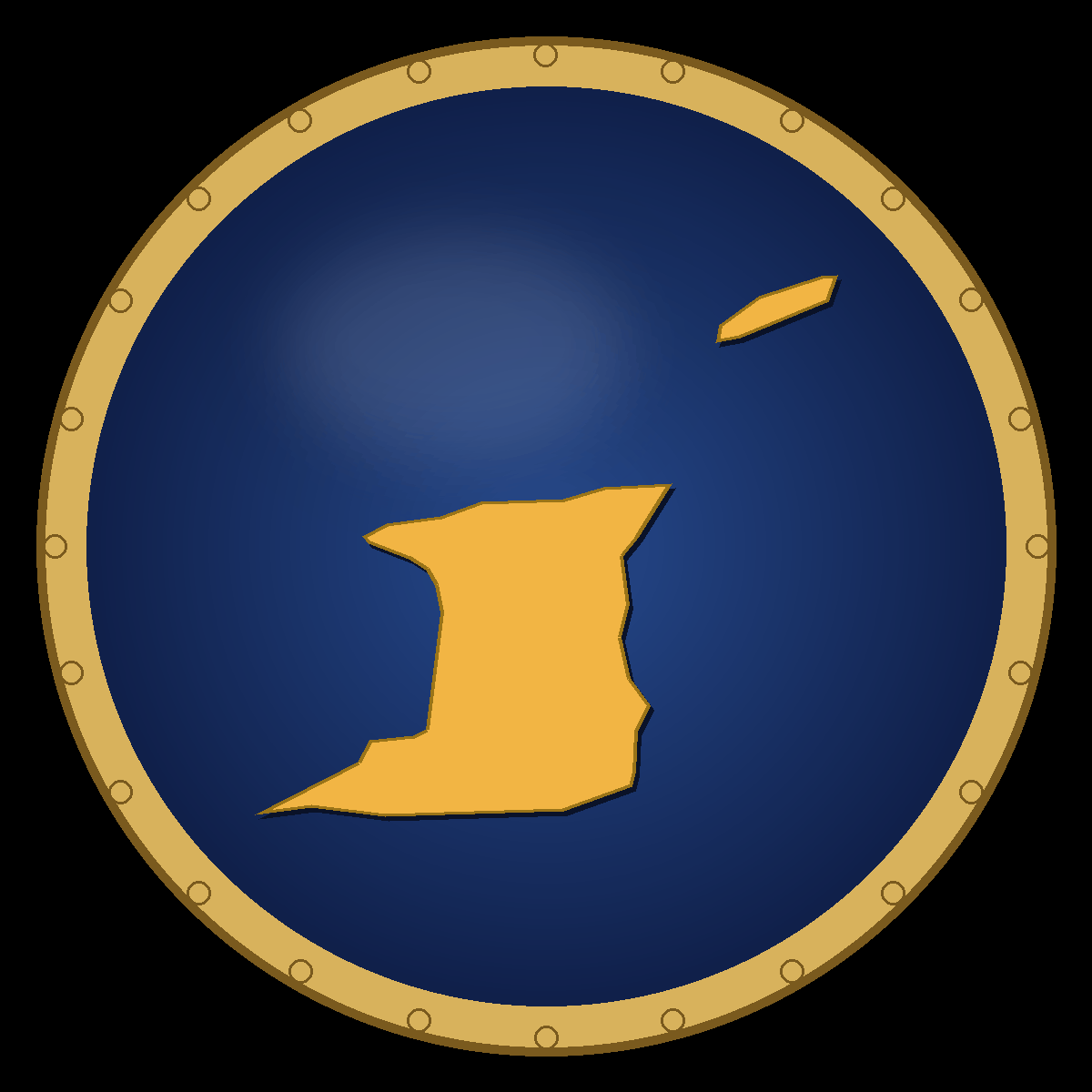 Trinidad and Tobago place badge