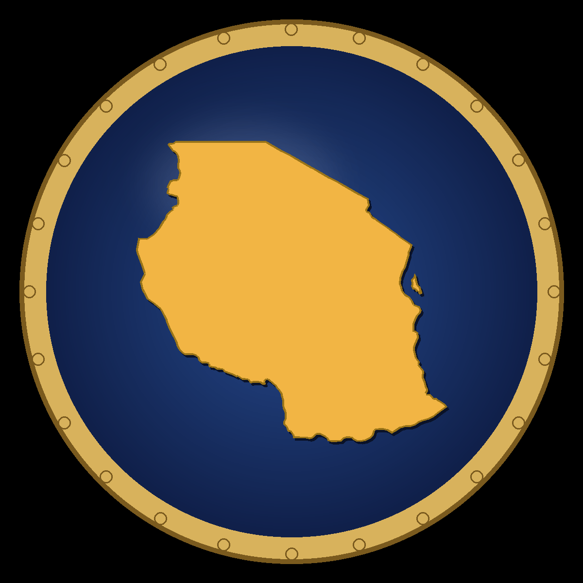 Tanzania place badge