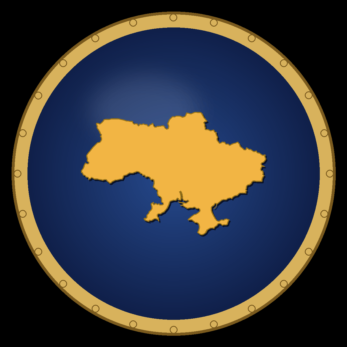 Ukraine place badge