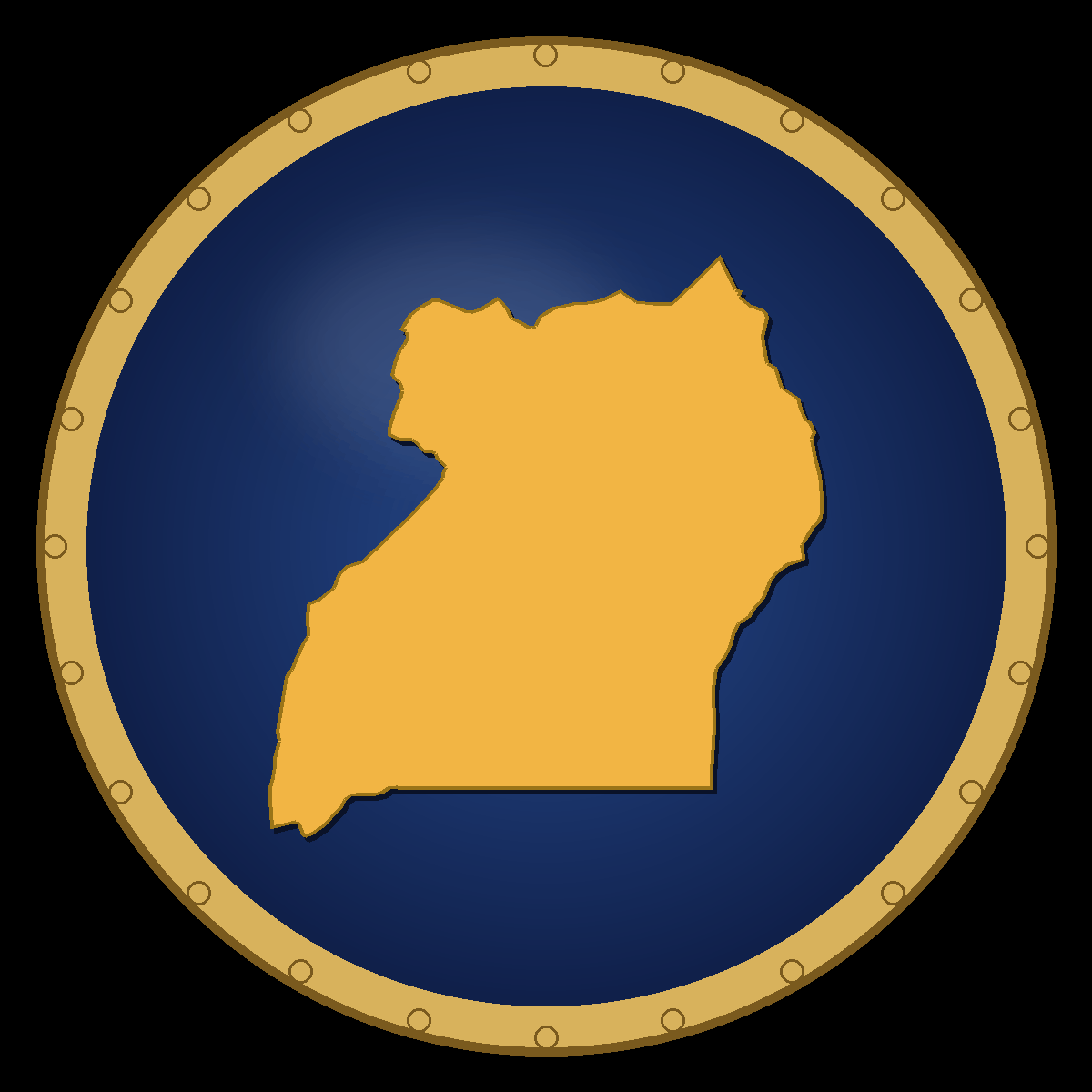 Uganda place badge