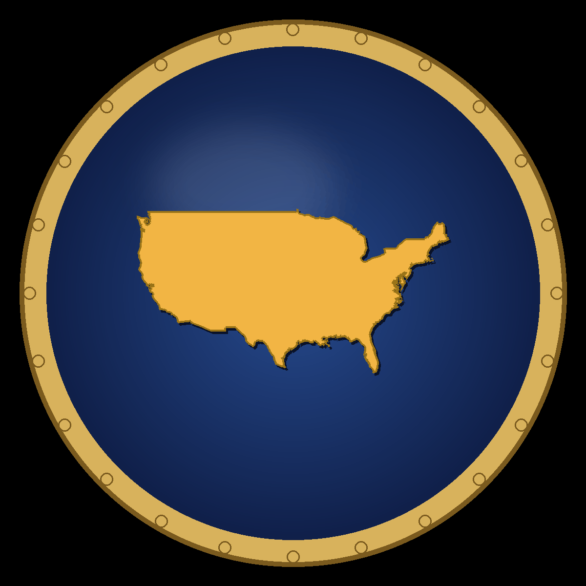 United States place badge