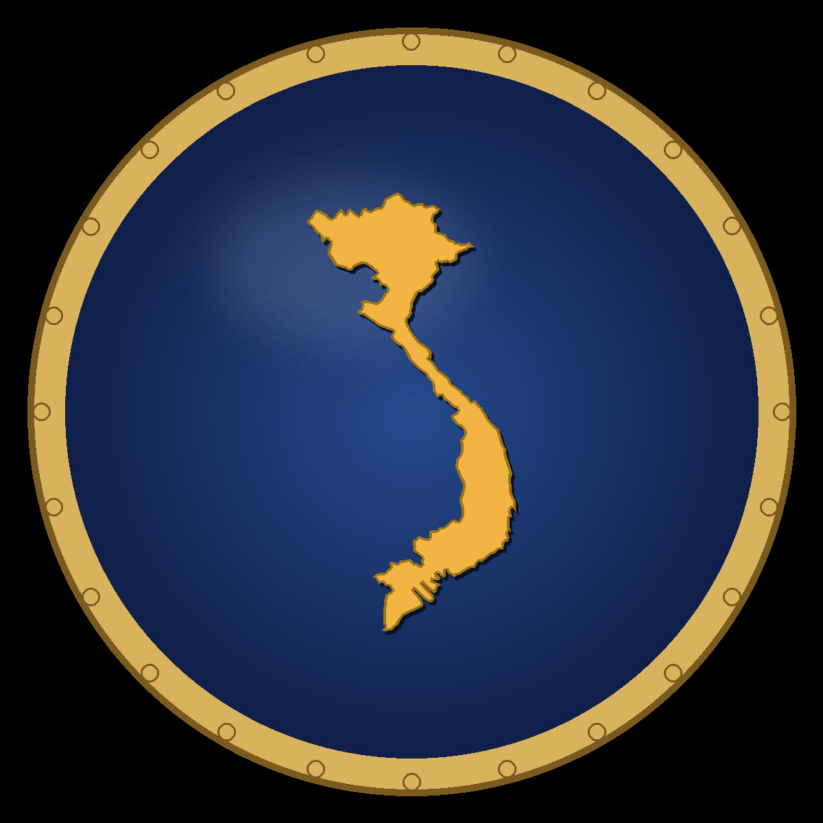 Vietnam place badge