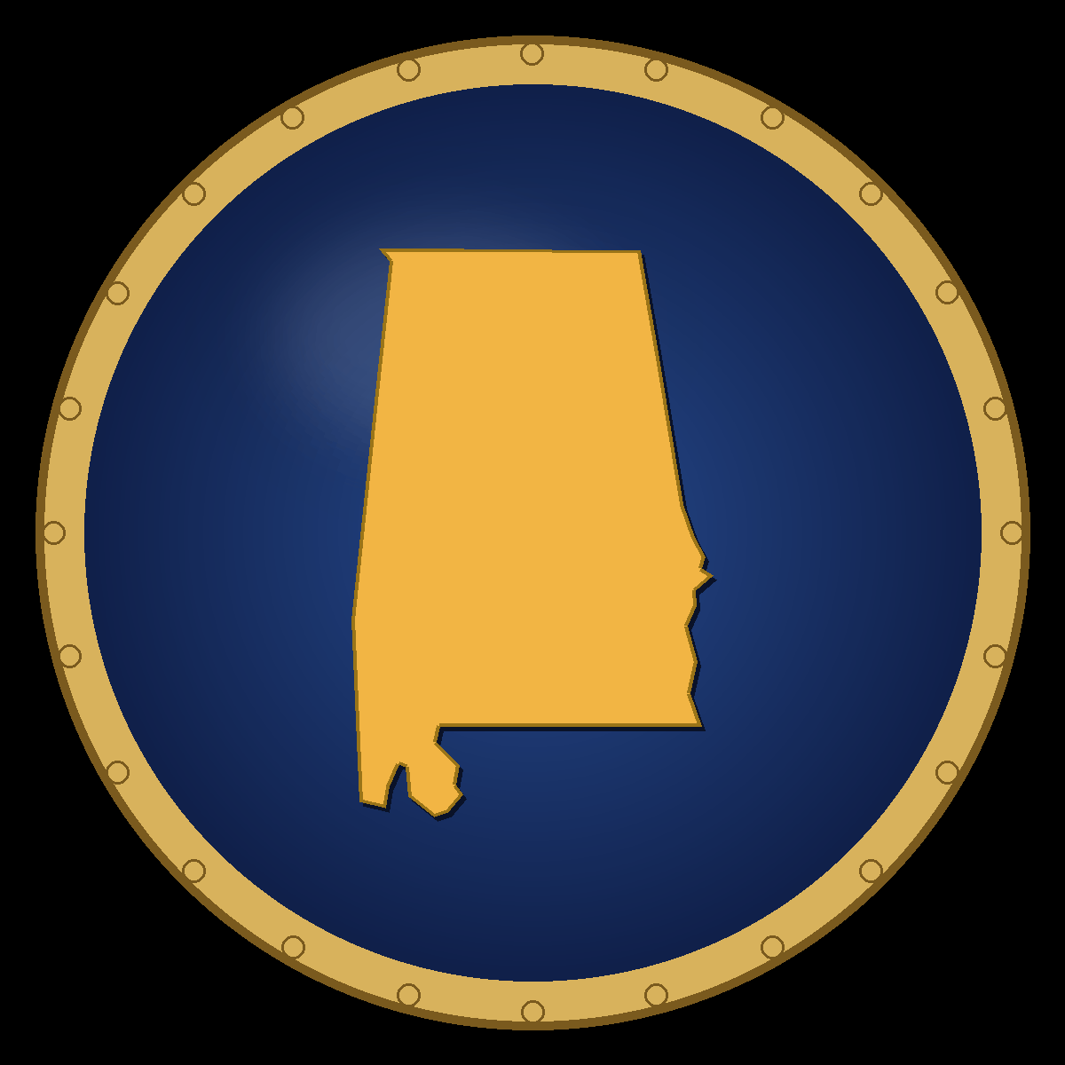 Alabama place badge