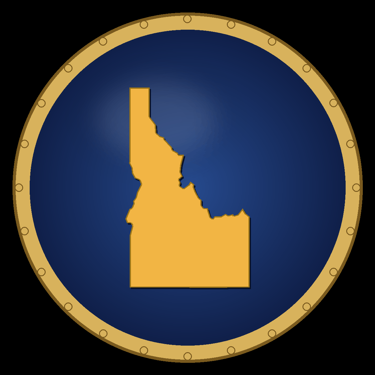Idaho place badge