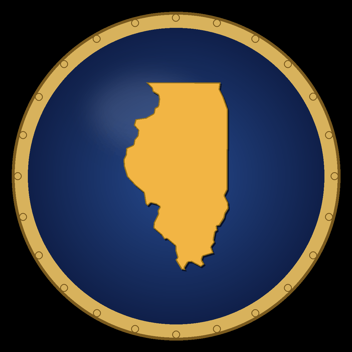 Illinois place badge