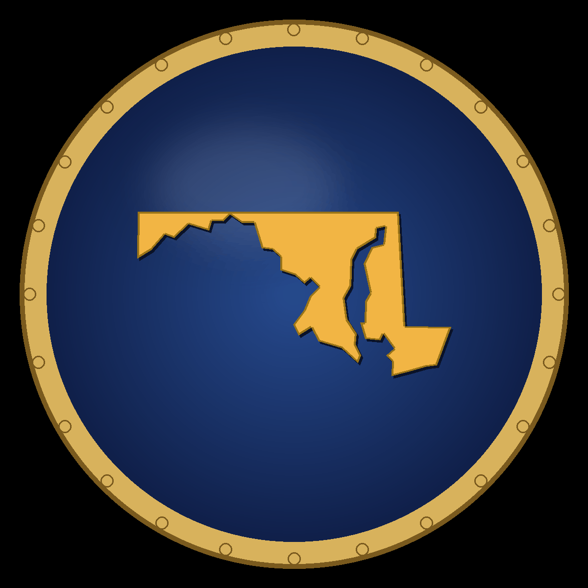 Maryland place badge