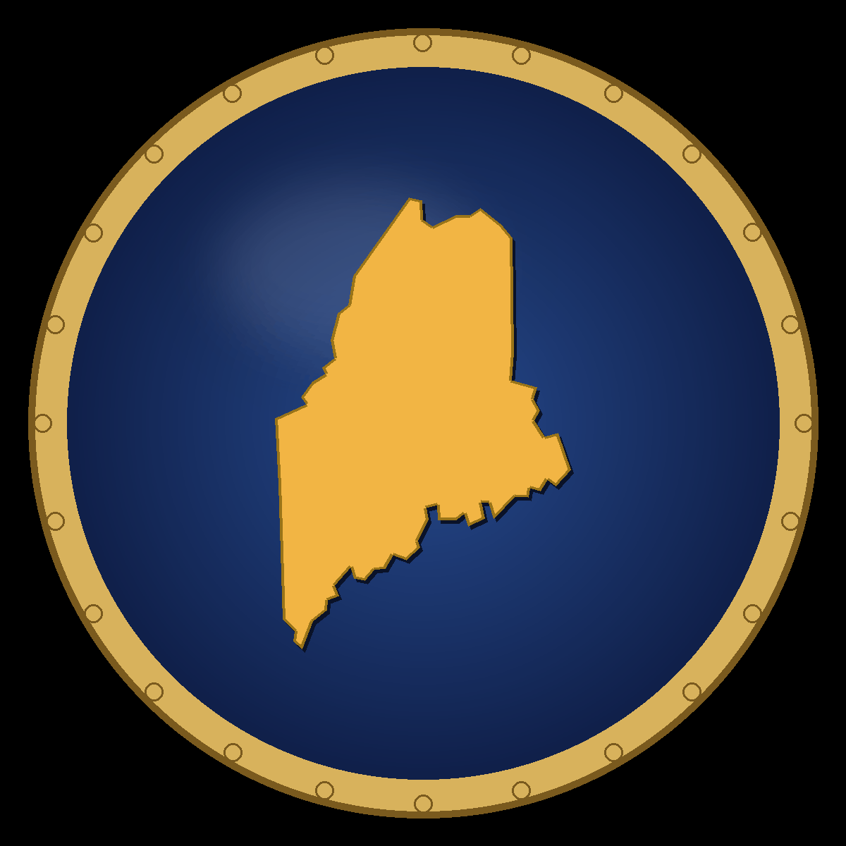 Maine place badge