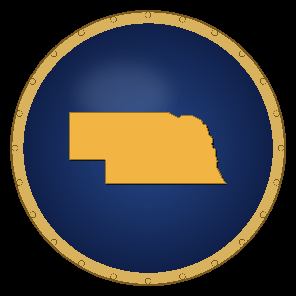Nebraska place badge