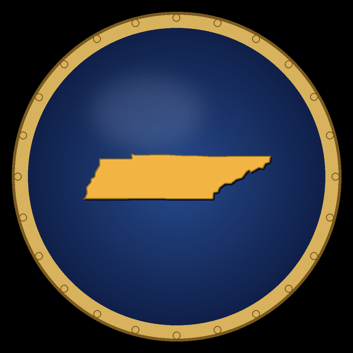 Tennessee place badge